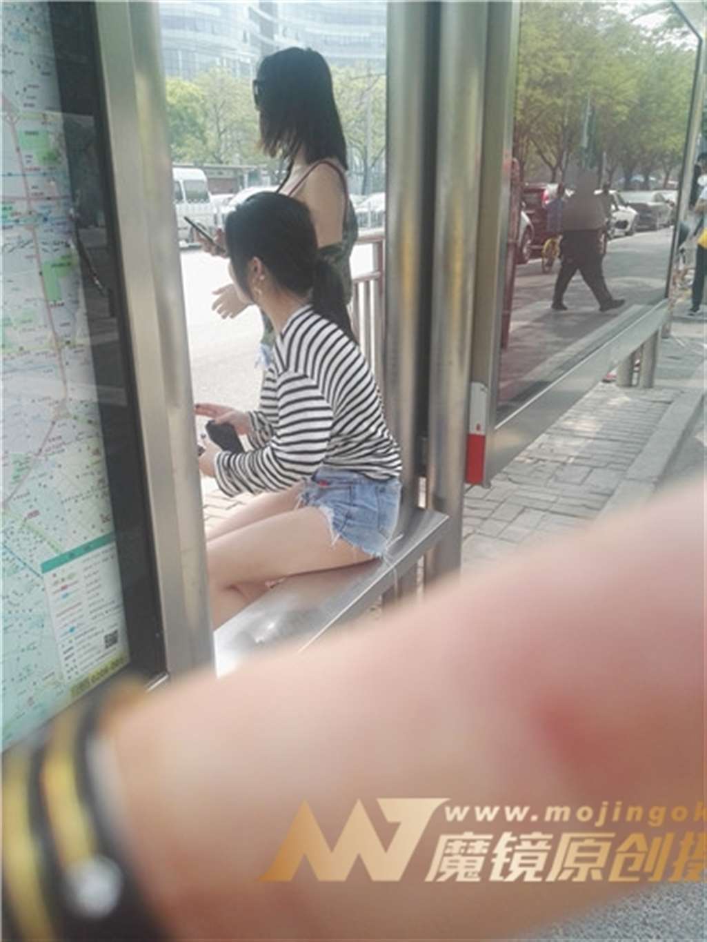 图片[3]-左手倒影赛帖：迷人的双美臀-街拍流行馆