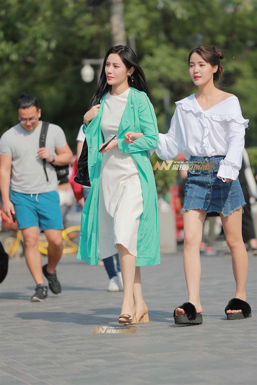 图片[5]-H16、笑颜青衣如花绽-街拍流行馆
