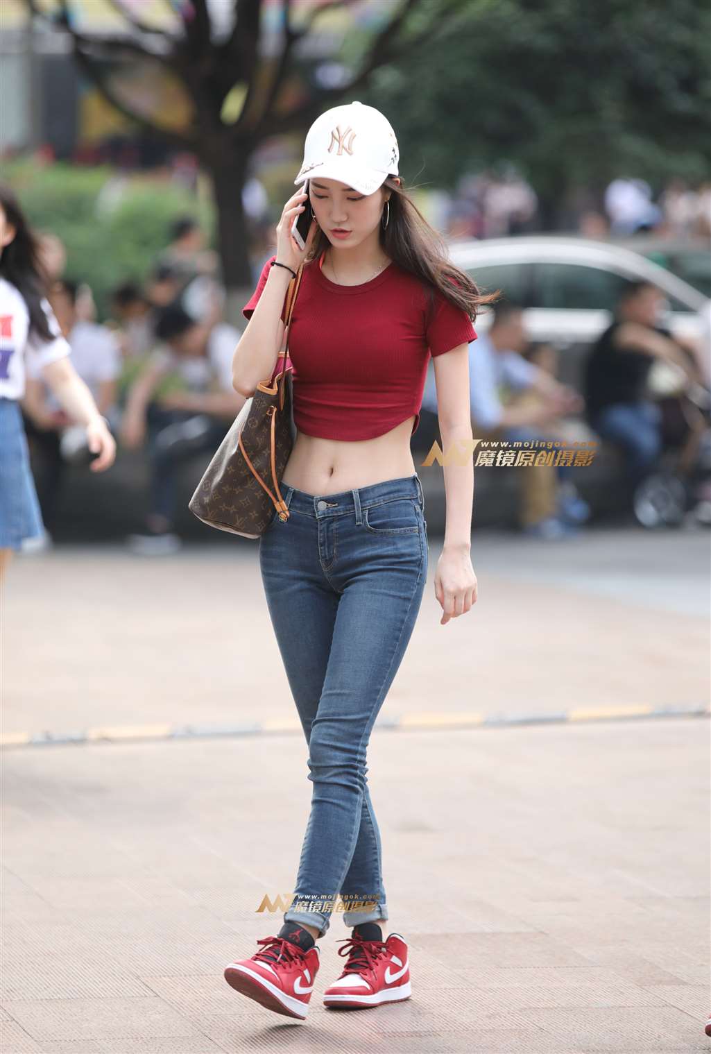 图片[5]-AJ女孩完美小腹-街拍流行馆