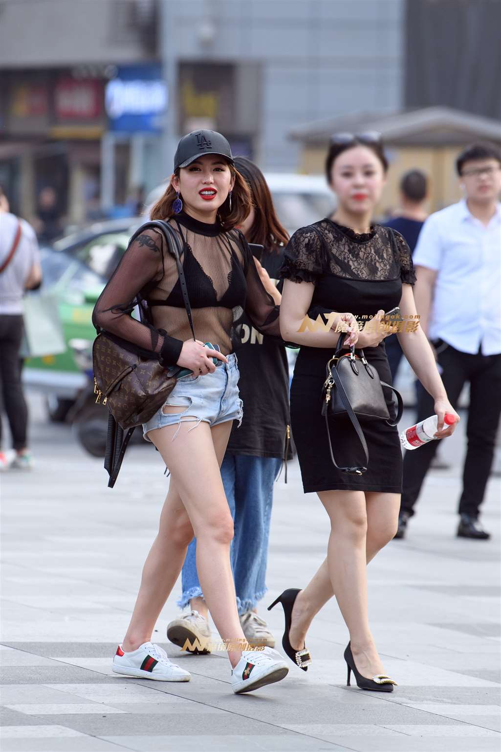 图片[5]-【久久赛帖】热裤透视装-街拍流行馆