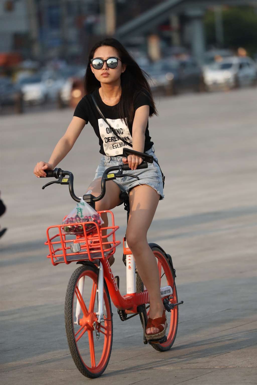 图片[5]-佳能器材第一帖—短裤少女的单车岁月（11P）-街拍流行馆