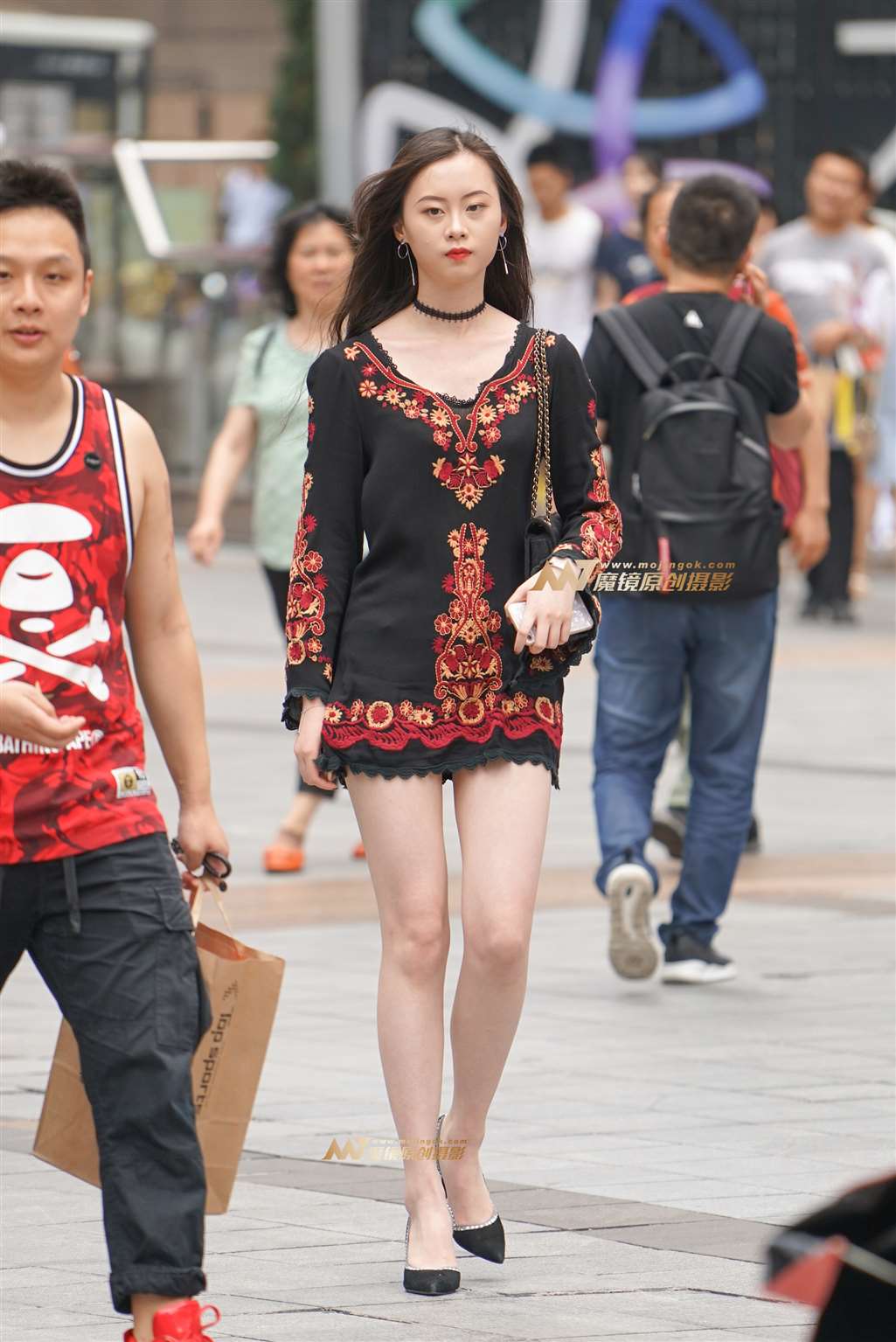 图片[4]-大长腿，中国风-街拍流行馆