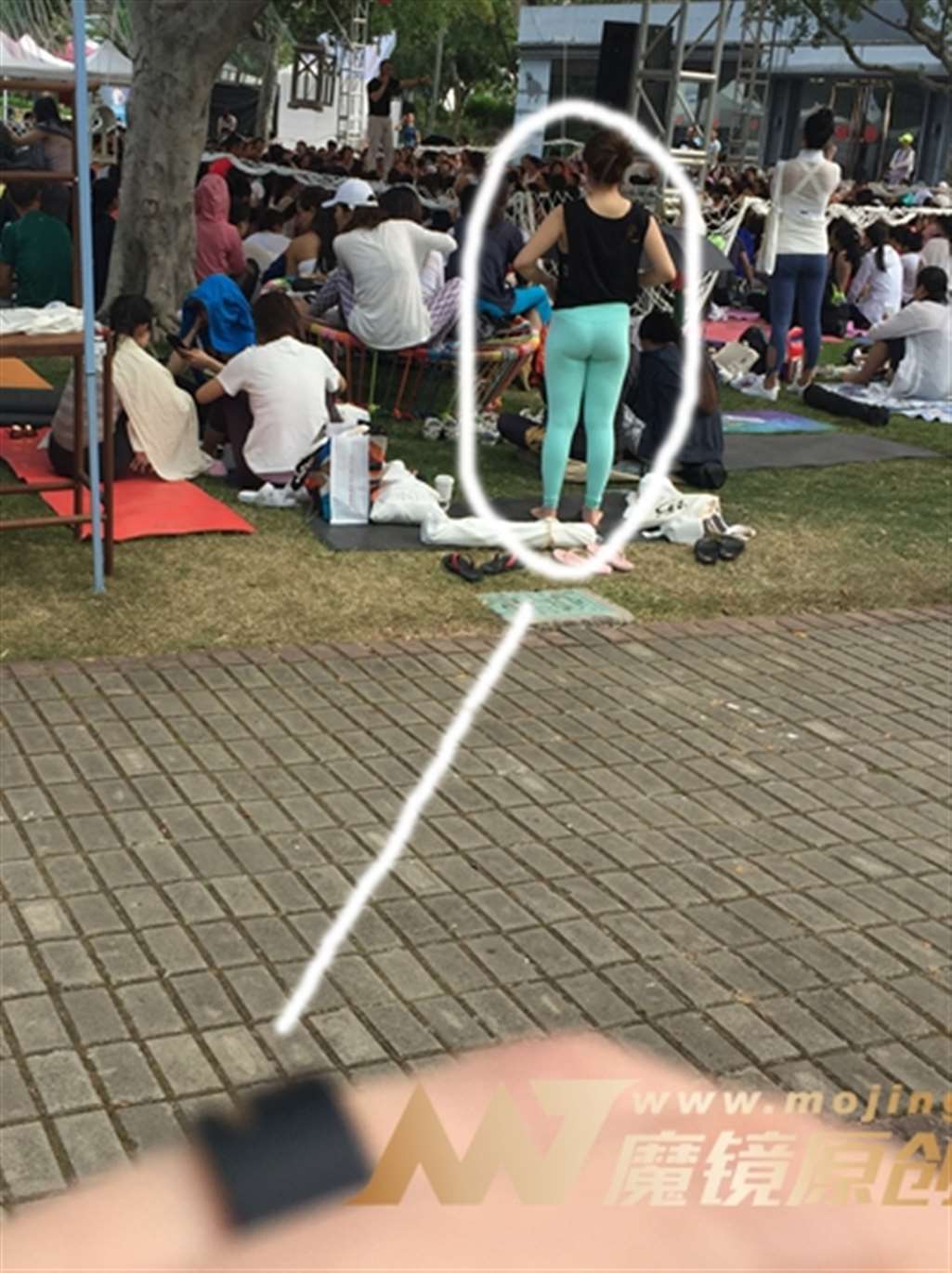 图片[3]-【神摄手赛帖】青苹果般的健身裤-街拍流行馆