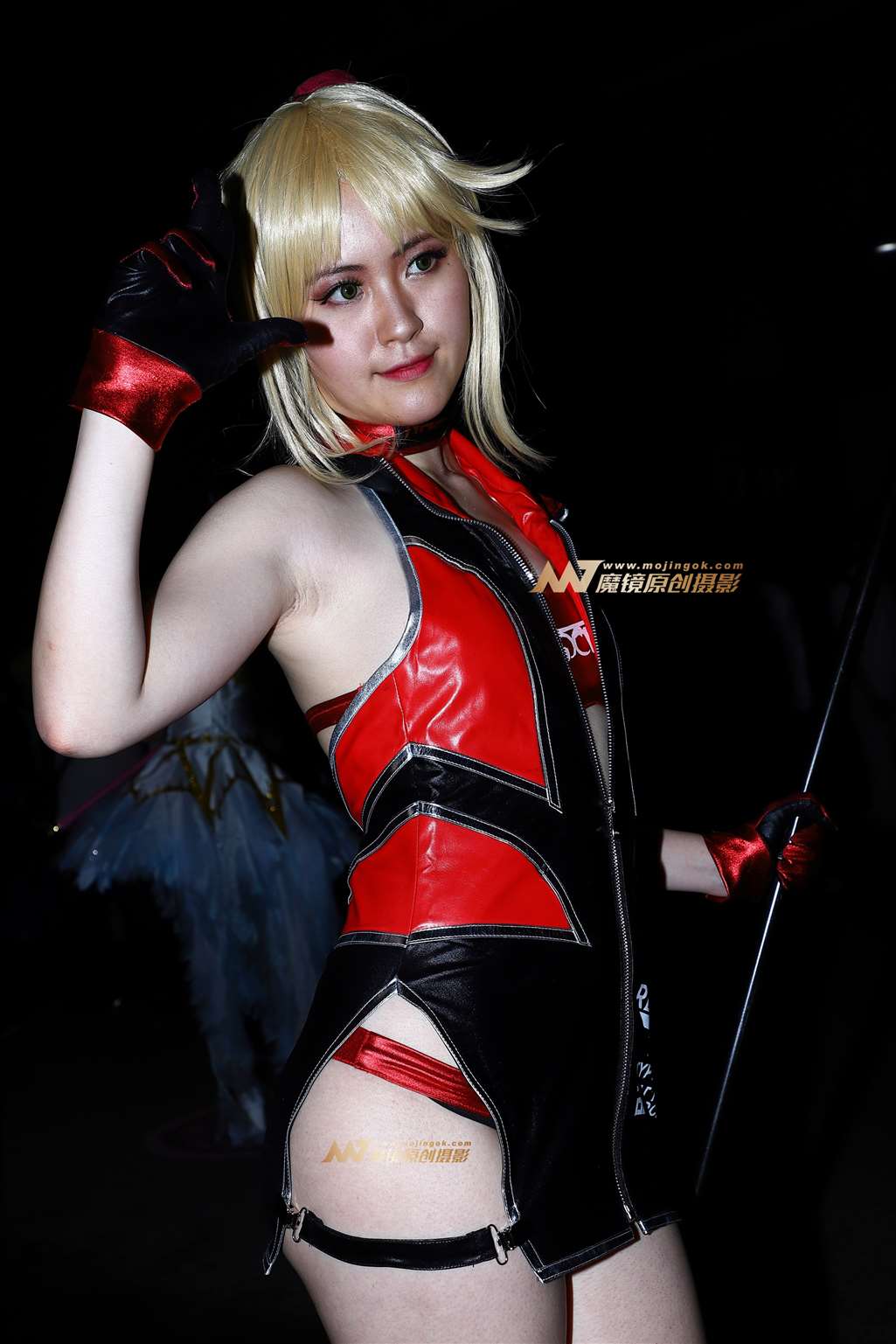 图片[5]-【Mark赛帖】赛车服短裙coser-街拍流行馆