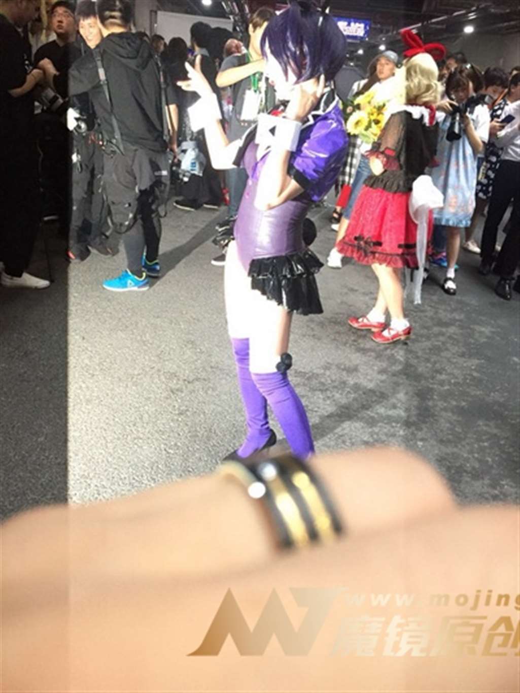 图片[3]-【Mark赛帖】赛车服短裙coser-街拍流行馆
