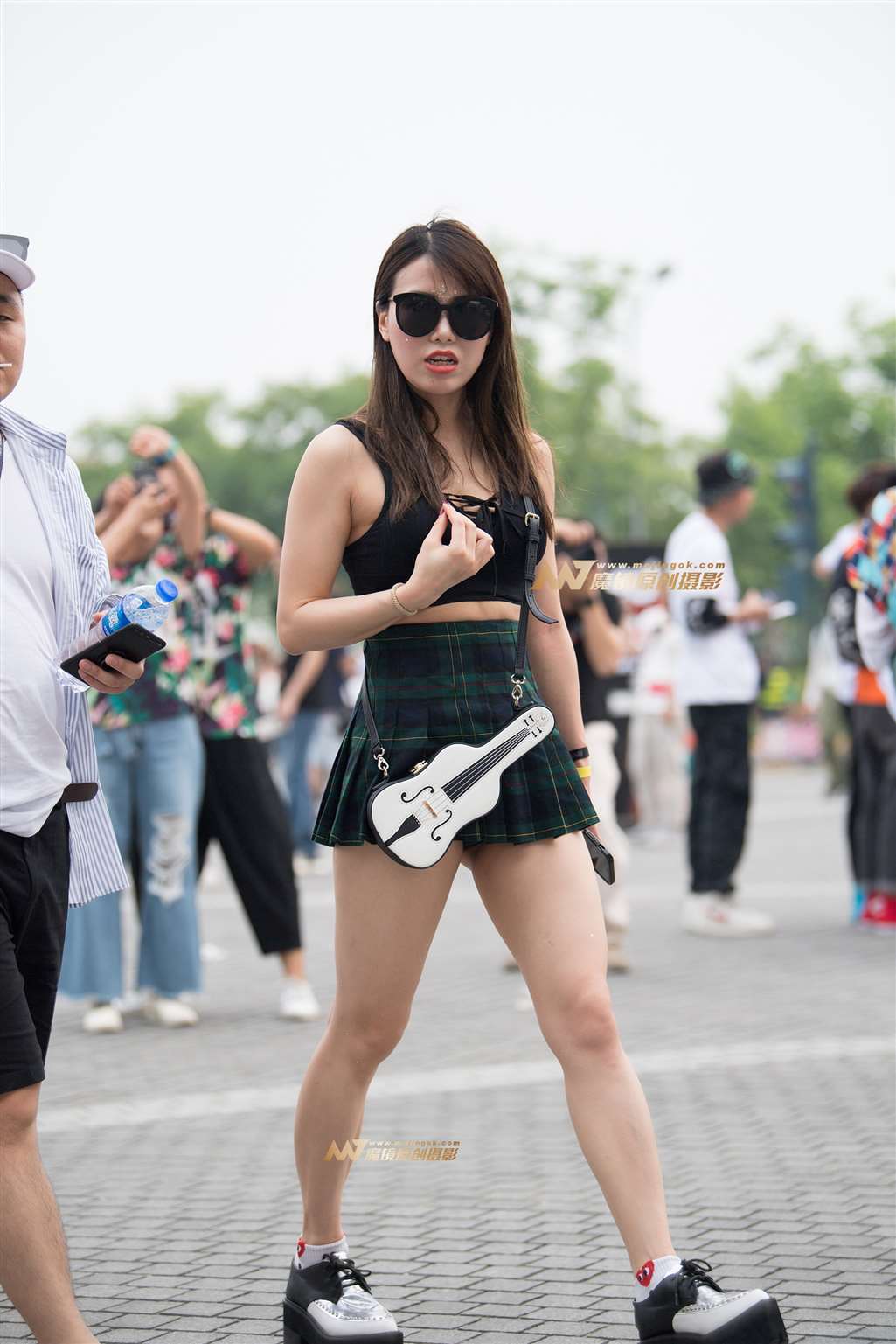图片[5]-【一只傻麋鹿赛帖】 日式卡哇伊小短裙美腿美女-街拍流行馆
