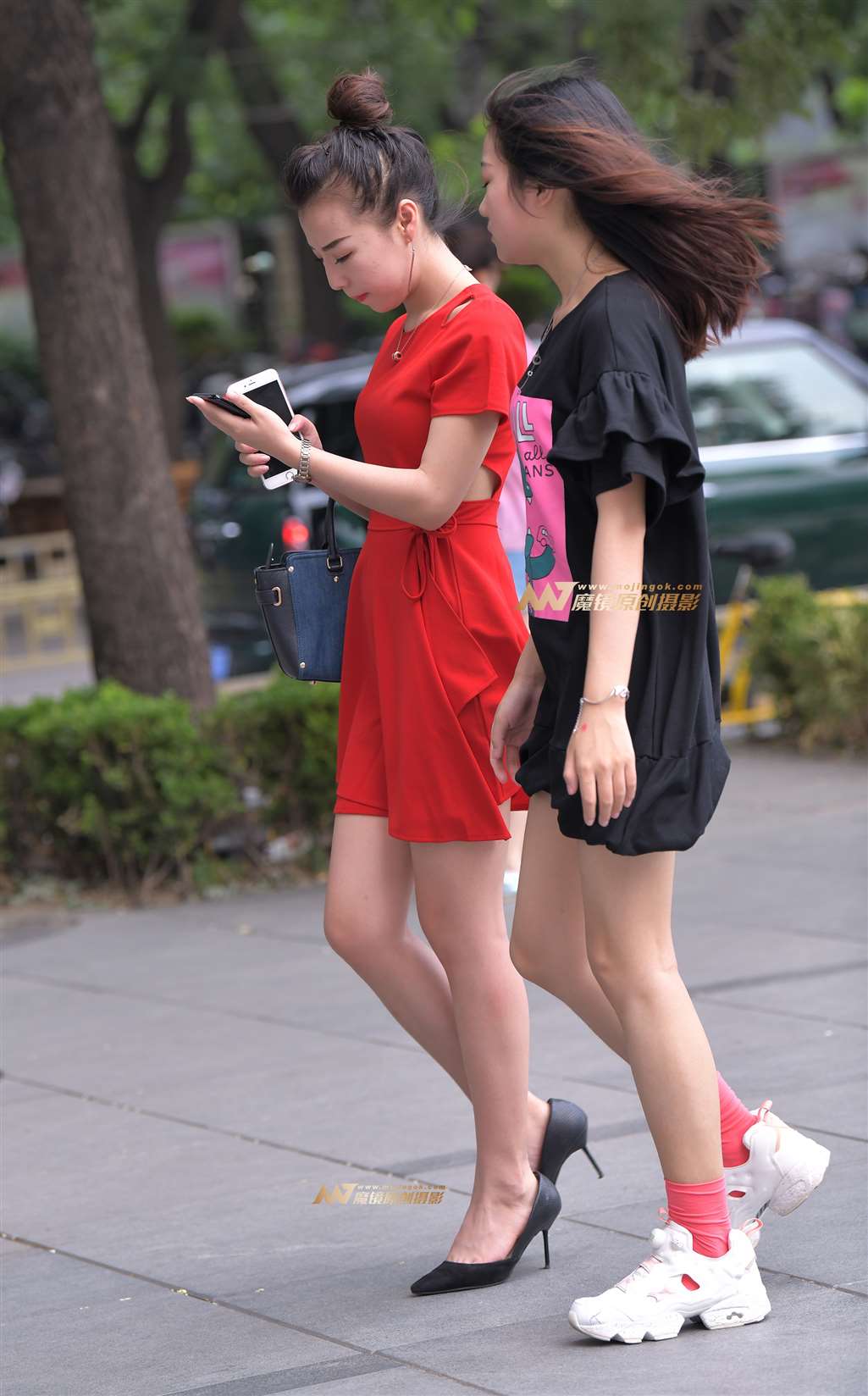 图片[5]-【街拍之魂赛帖】B101、情有独钟红衣少妇-街拍流行馆