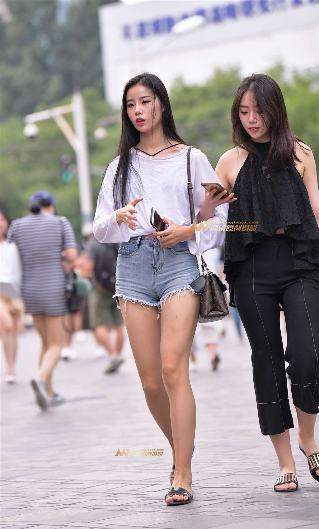 图片[4]-【街拍之魂赛帖】B100、仙女气质，长发飘飘-街拍流行馆