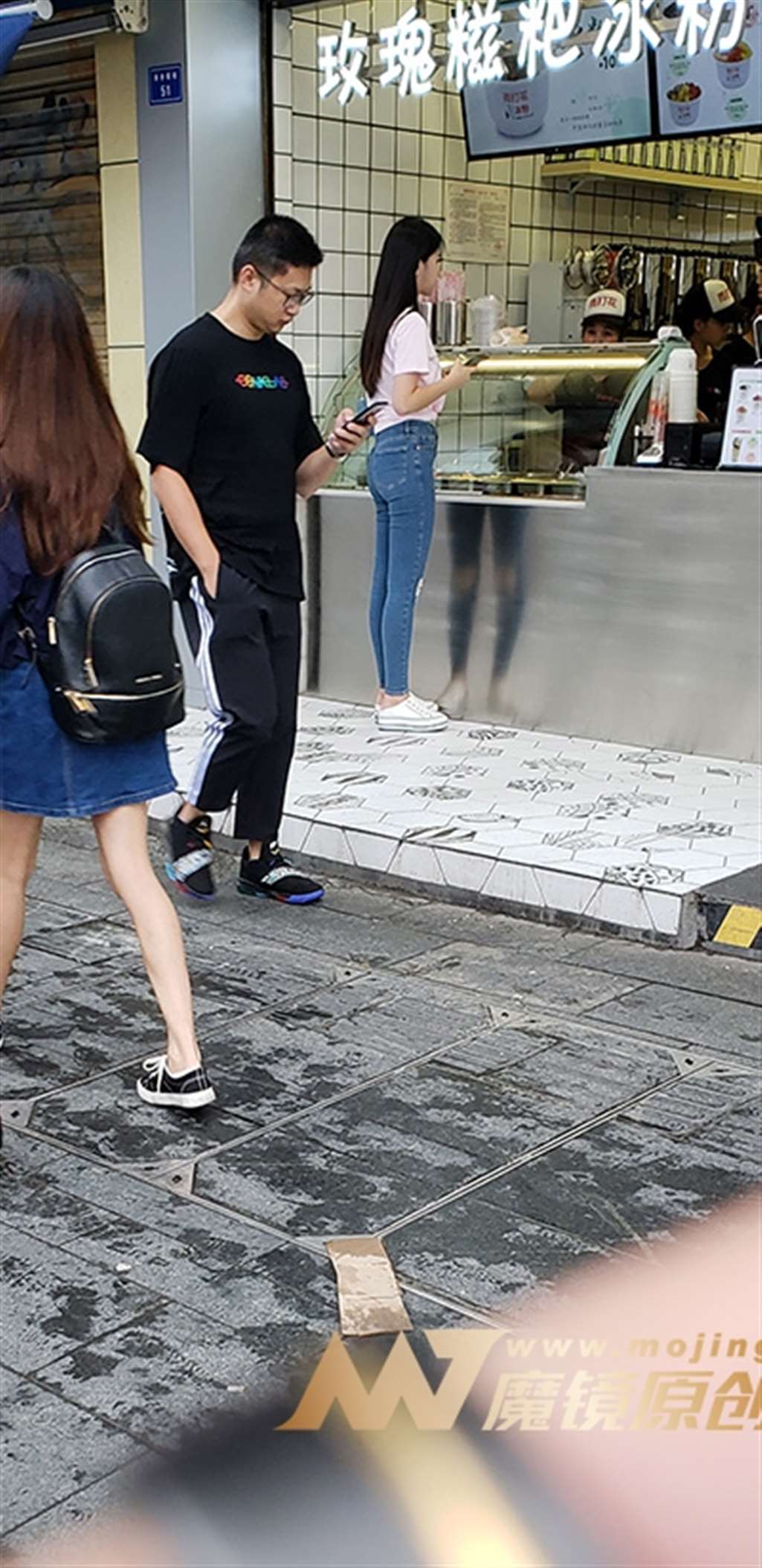 图片[3]-【凯恩赛帖】恬静牛仔女孩-街拍流行馆