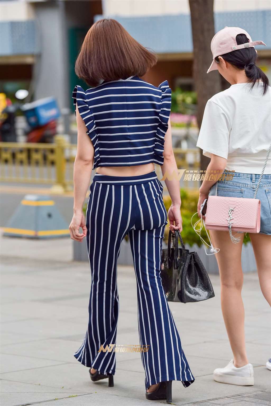 图片[3]-【赛德克赛帖】时尚喇叭裤小女人-街拍流行馆