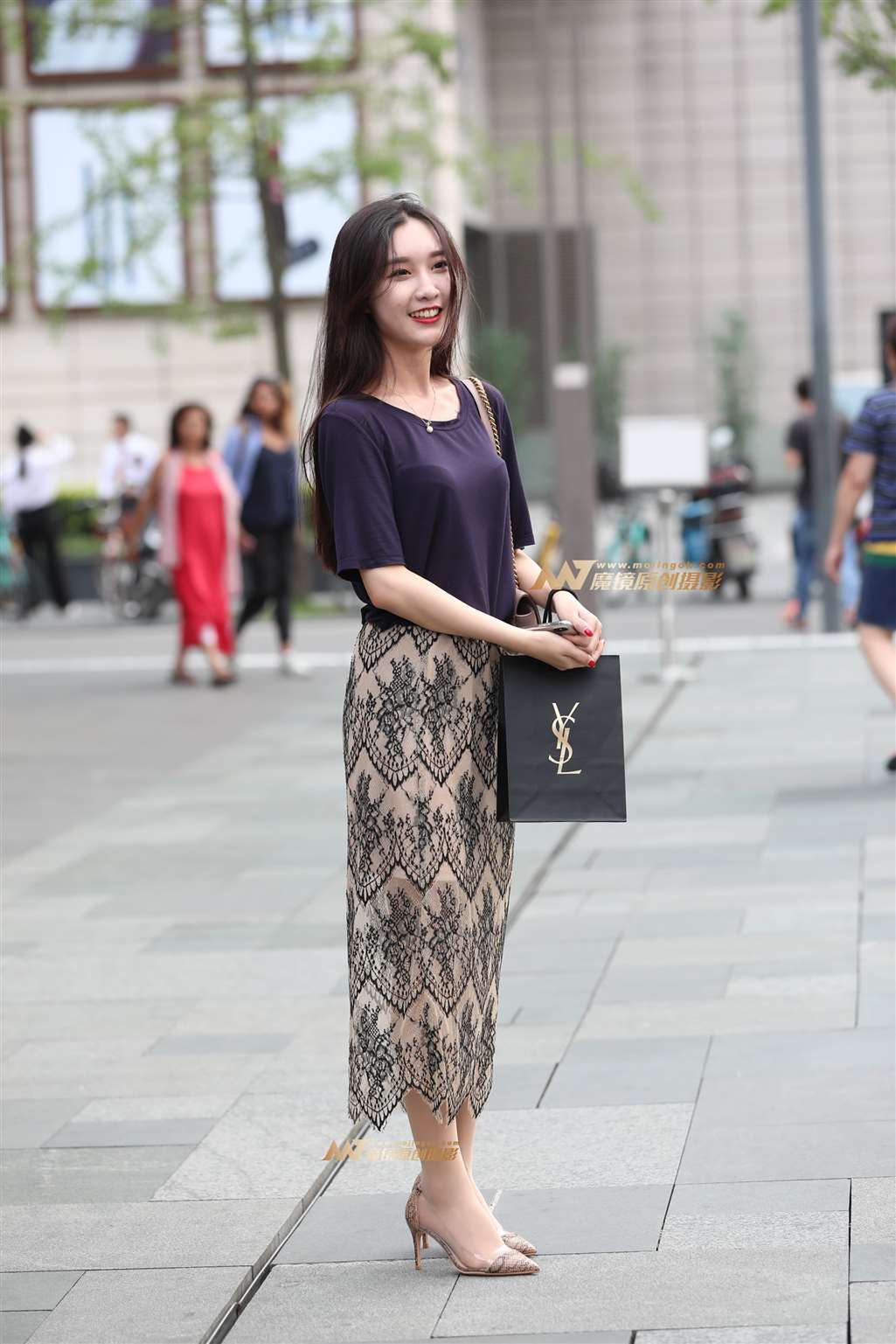 图片[1]-【辉辉赛贴】她是我的女神-街拍流行馆