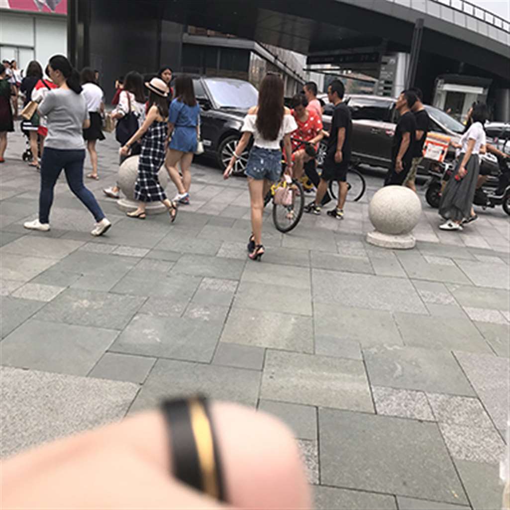 图片[3]-【辉辉赛贴】牛仔短裤mm-街拍流行馆