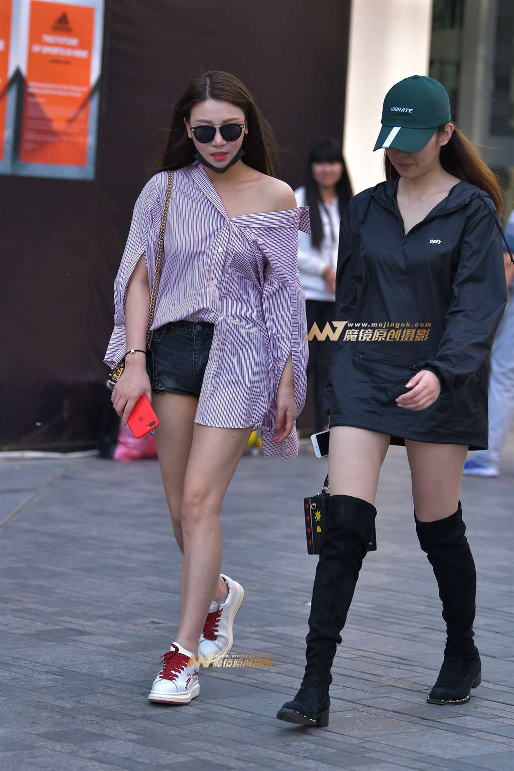 图片[4]-【红石赛帖】t性感美腿热裤美女-街拍流行馆