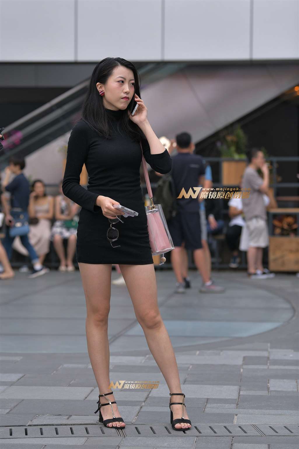 图片[4]-【红石赛帖】性感妩媚包臀裙少妇-街拍流行馆
