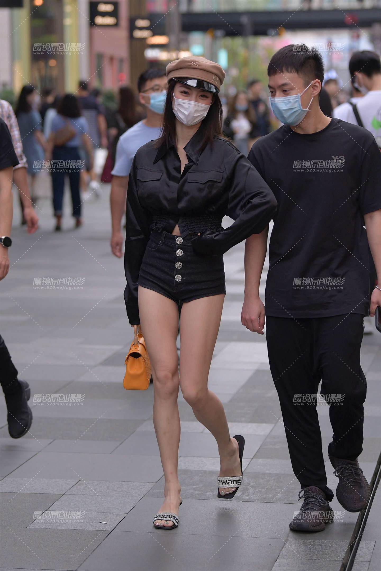 图片[5]-这热裤修长的美腿也太迷人了吧~-流行馆