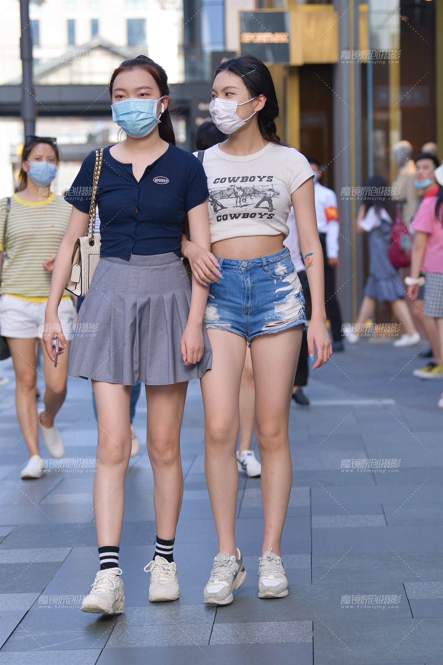 青春的气息，性感女孩-流行馆