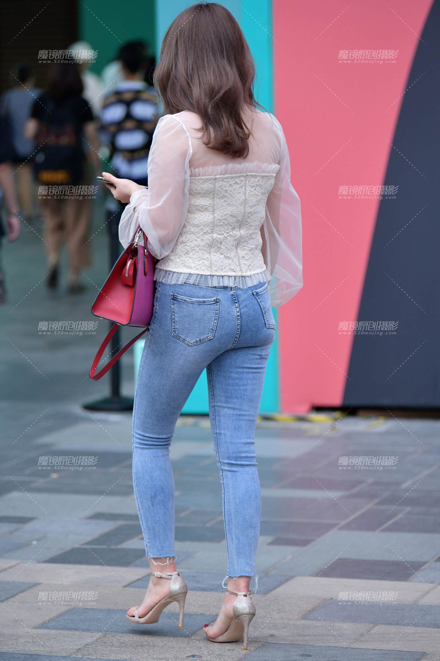 图片[5]-高挑牛仔气质美女-流行馆