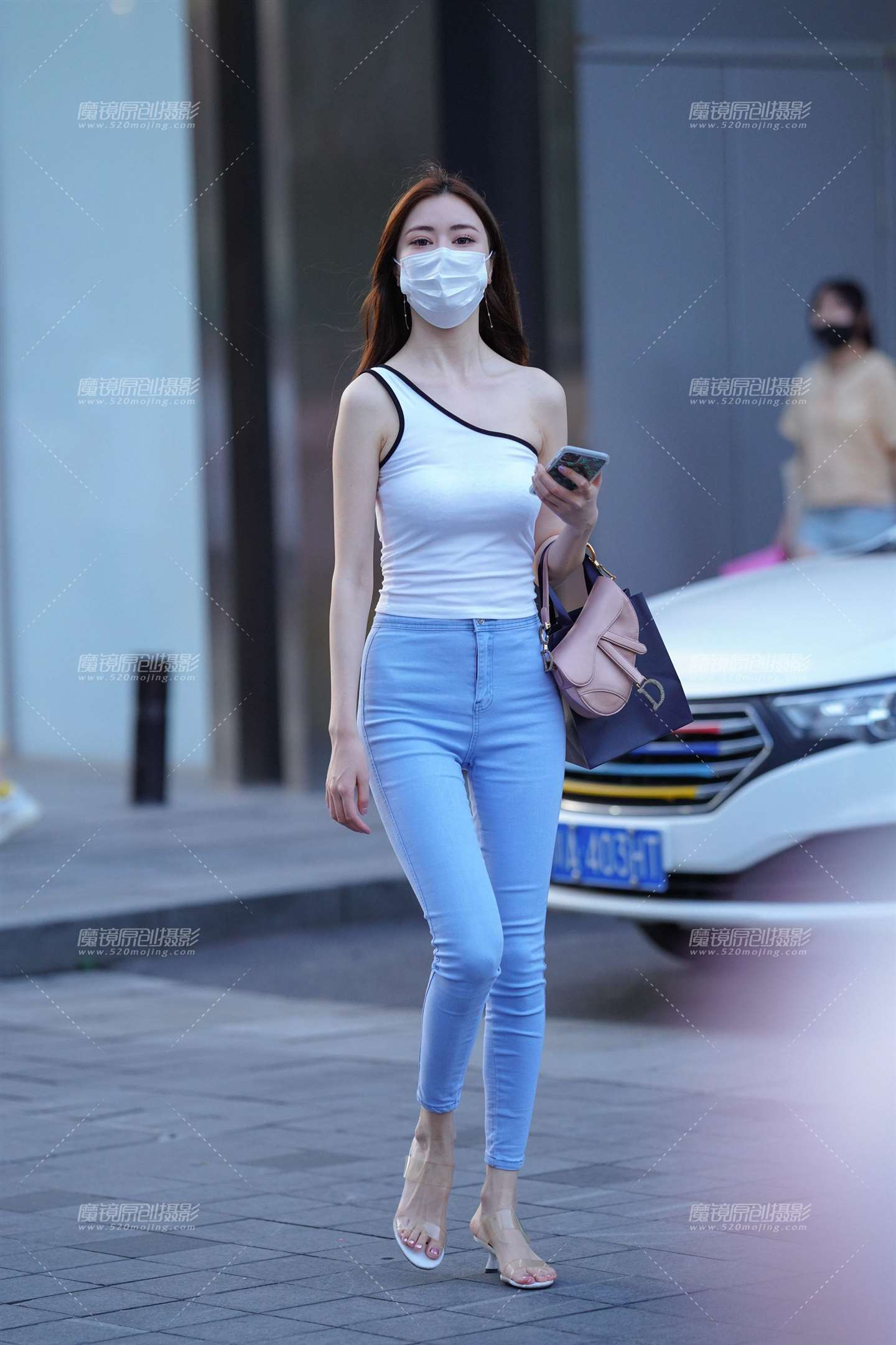 牛仔长腿 身材真好-流行馆