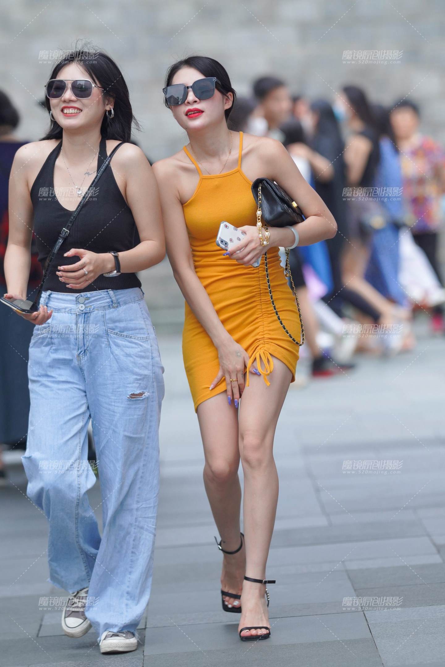 图片[3]-白皙黄裙-流行馆