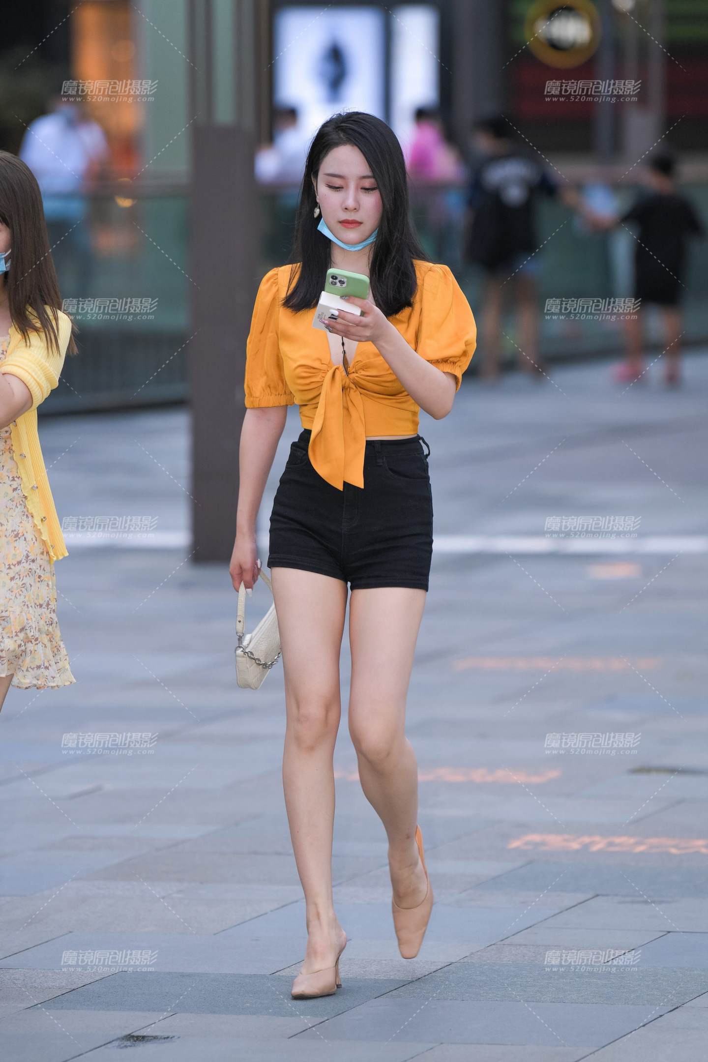 凉拖高跟美女-流行馆