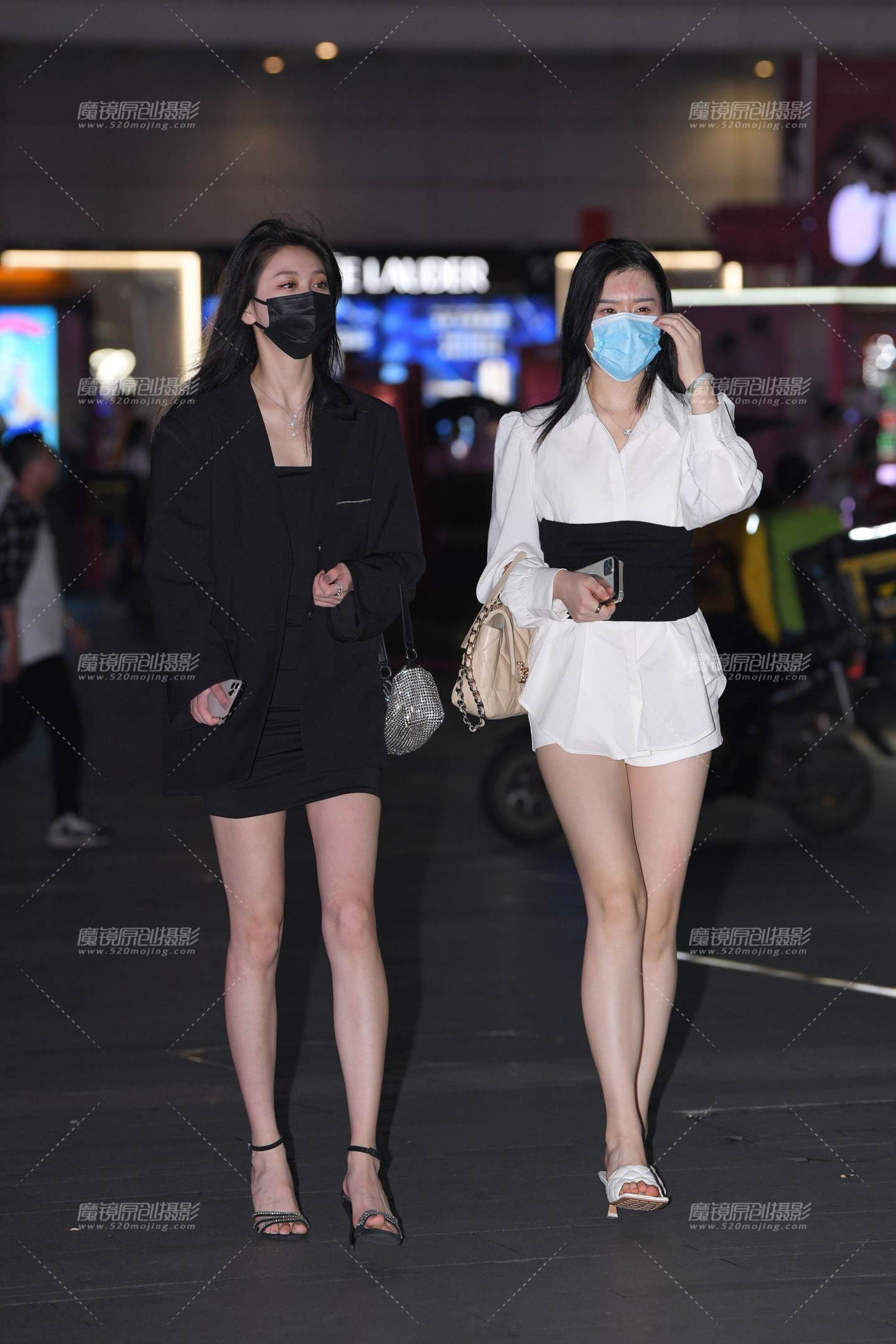 夜遇美腿俩闺蜜~-流行馆