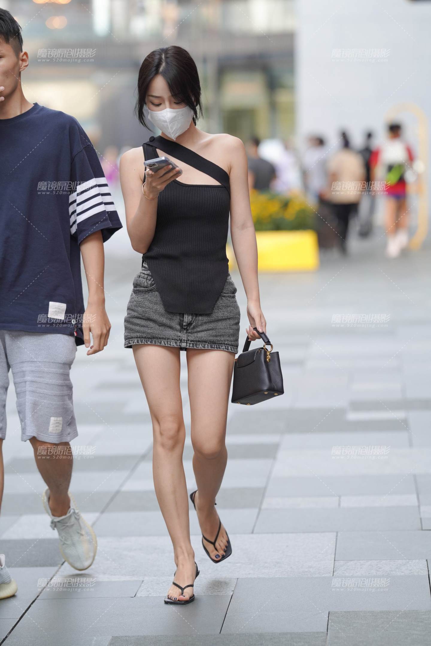 图片[5]-牛仔裙美女-流行馆