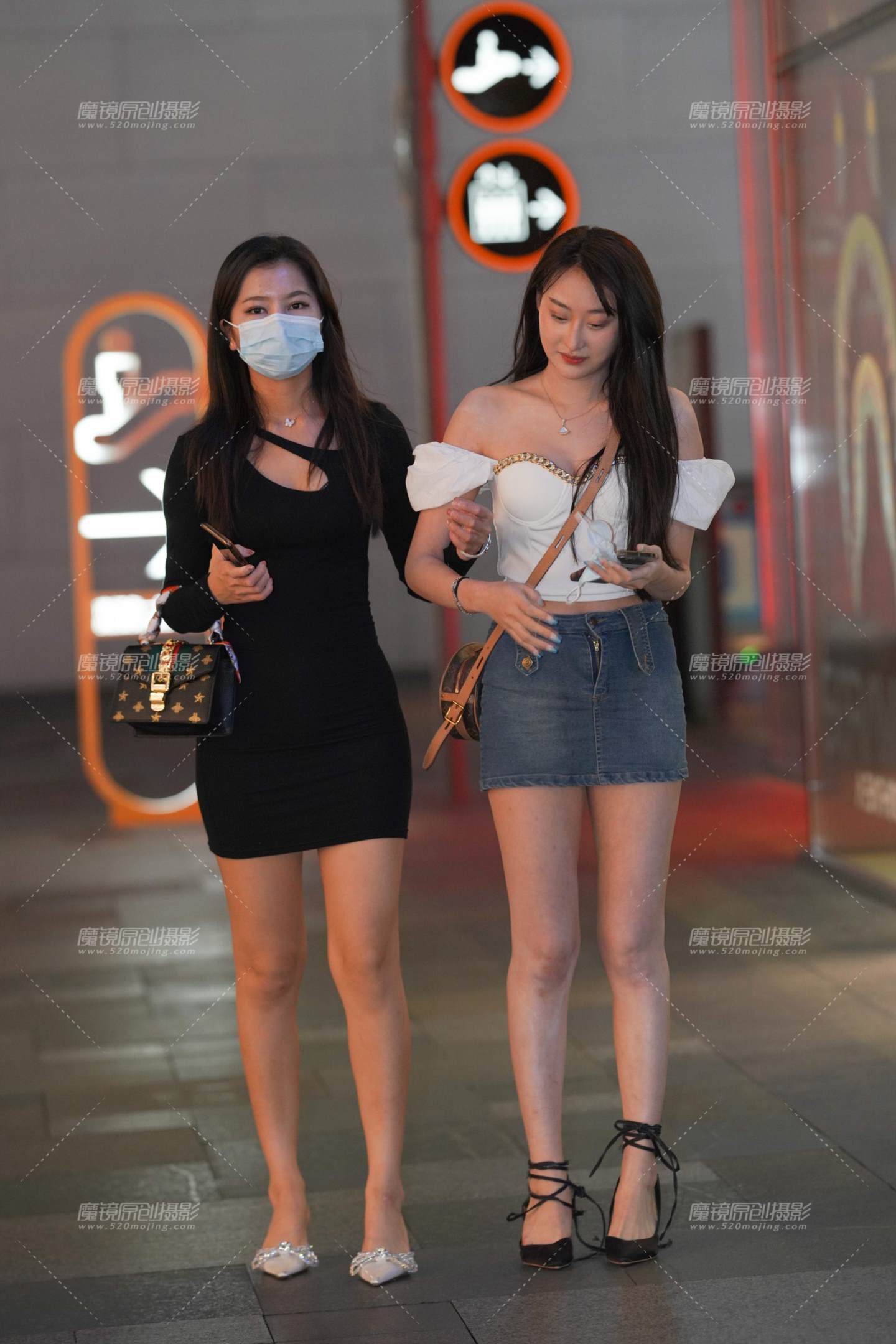 图片[5]-牛仔短裙美女-流行馆
