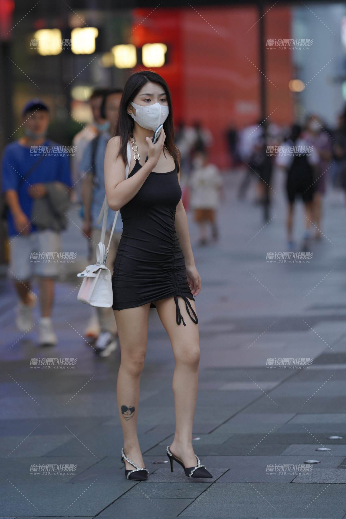 包臀裙美女-流行馆