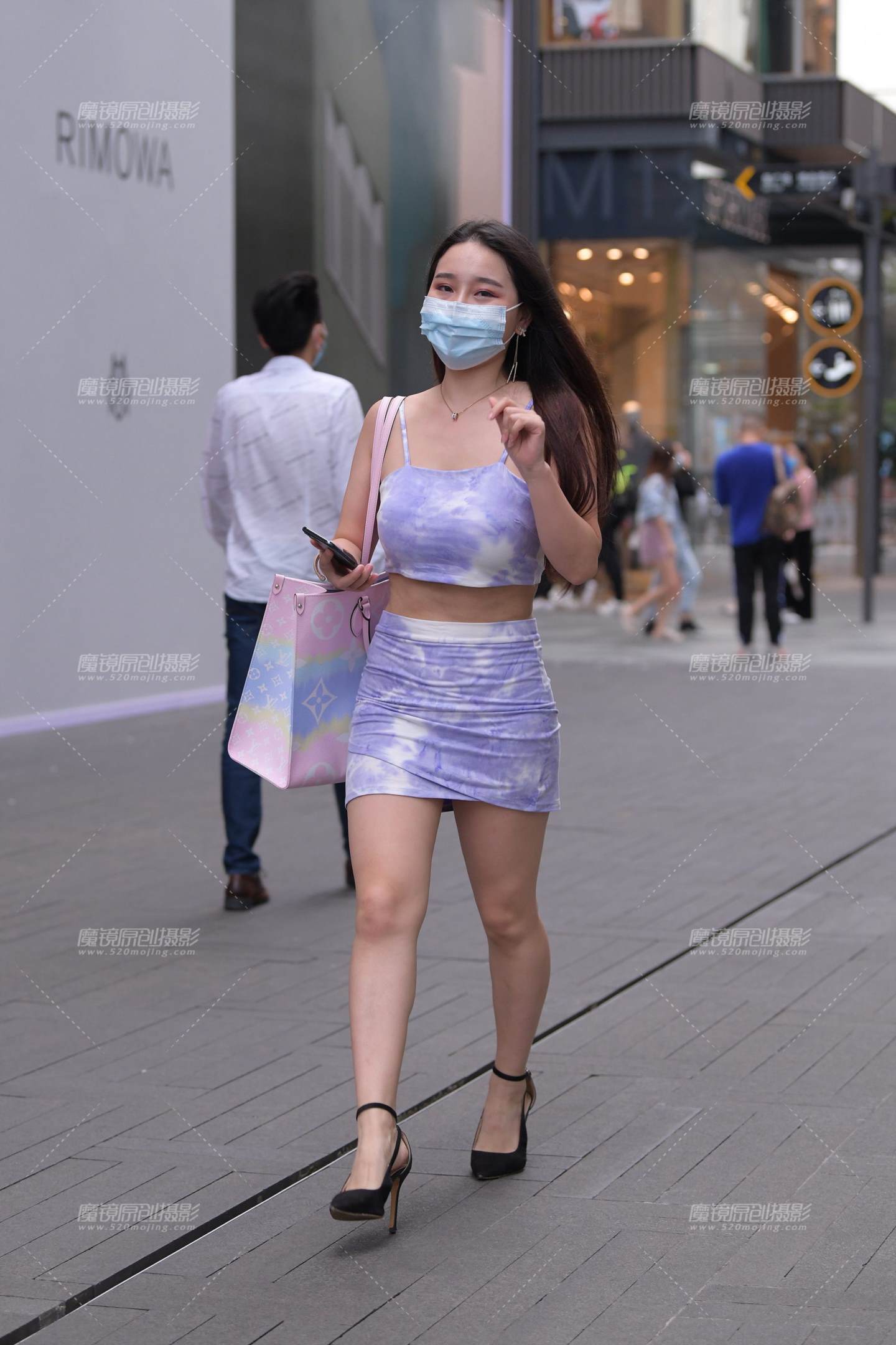 图片[5]-小吊带，翘臀美眉-流行馆