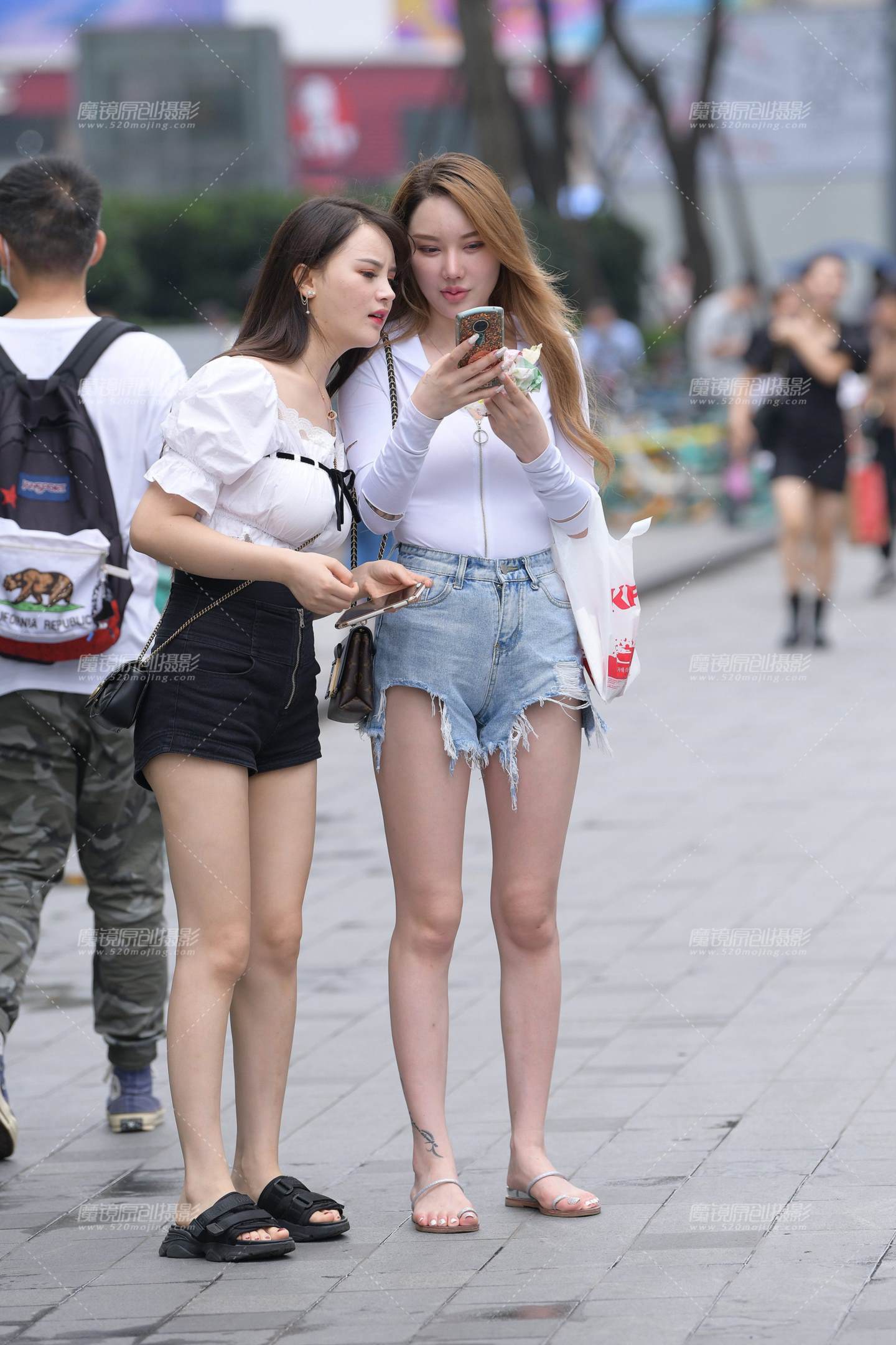 图片[4]-热裤大白腿-流行馆