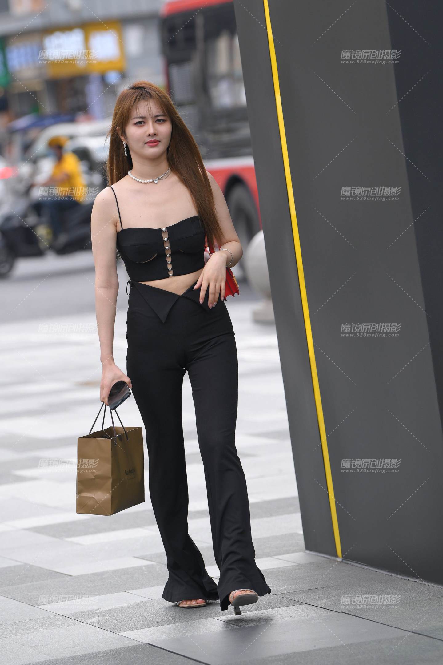 图片[3]-魅力黑裤美女~-流行馆