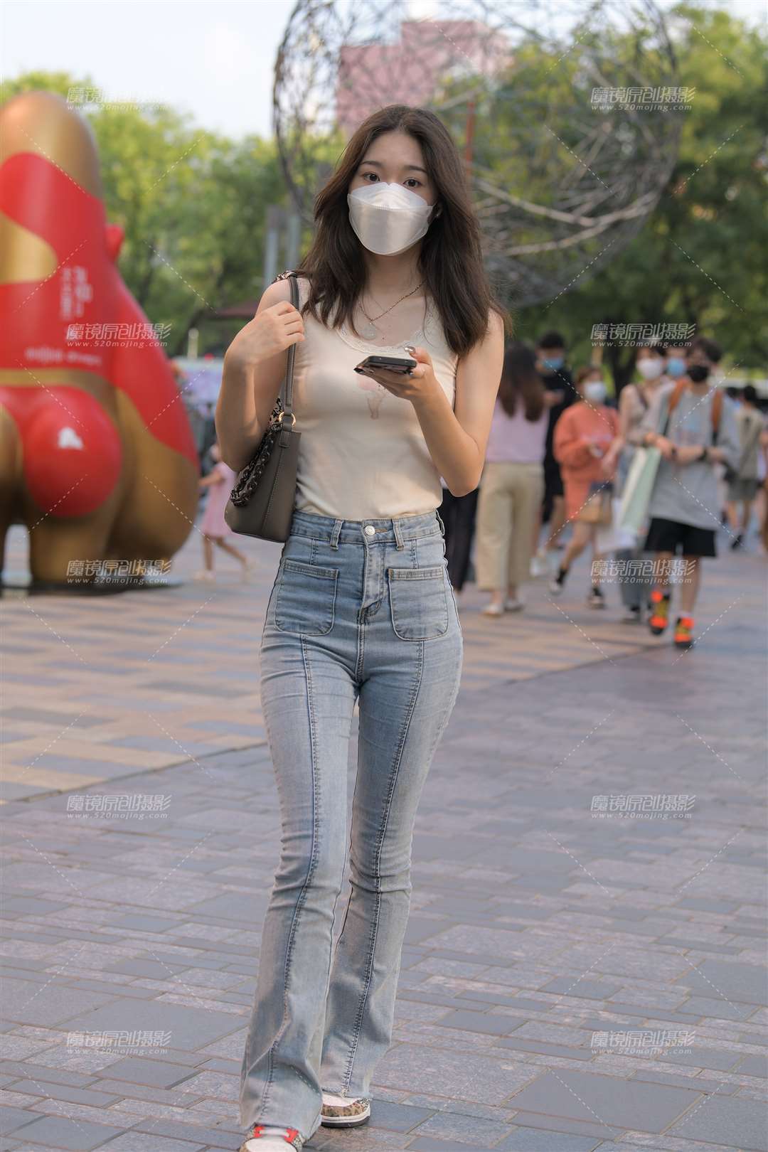 图片[5]-牛仔裤美女-街拍流行馆