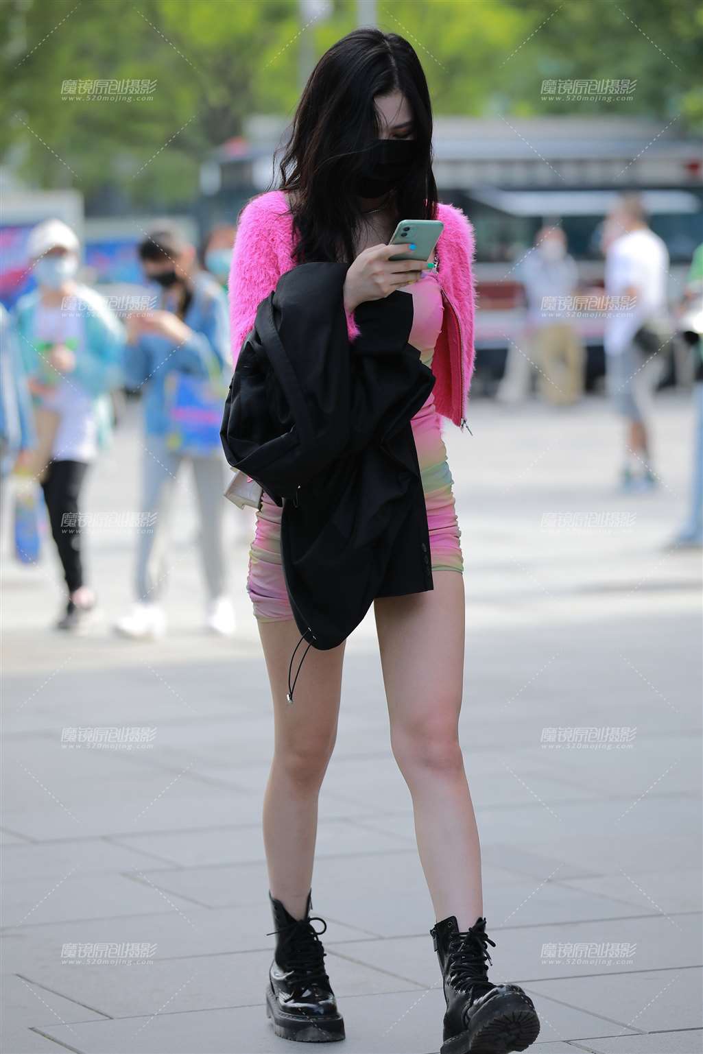 图片[5]-紧身包臀裙美女-街拍流行馆